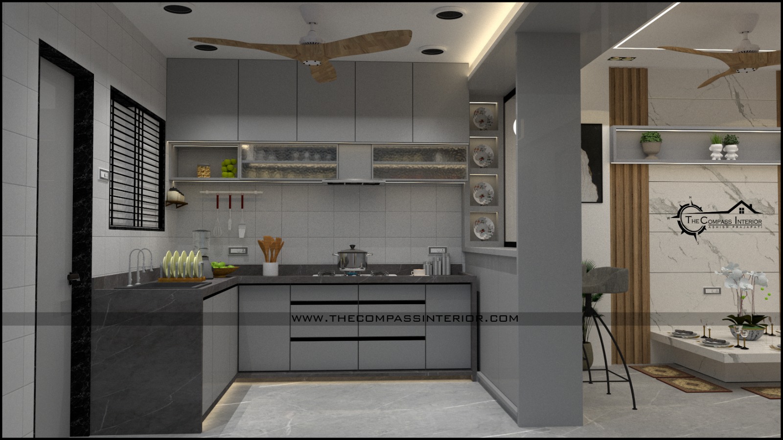 Kitchen Interior | The Compass Interior