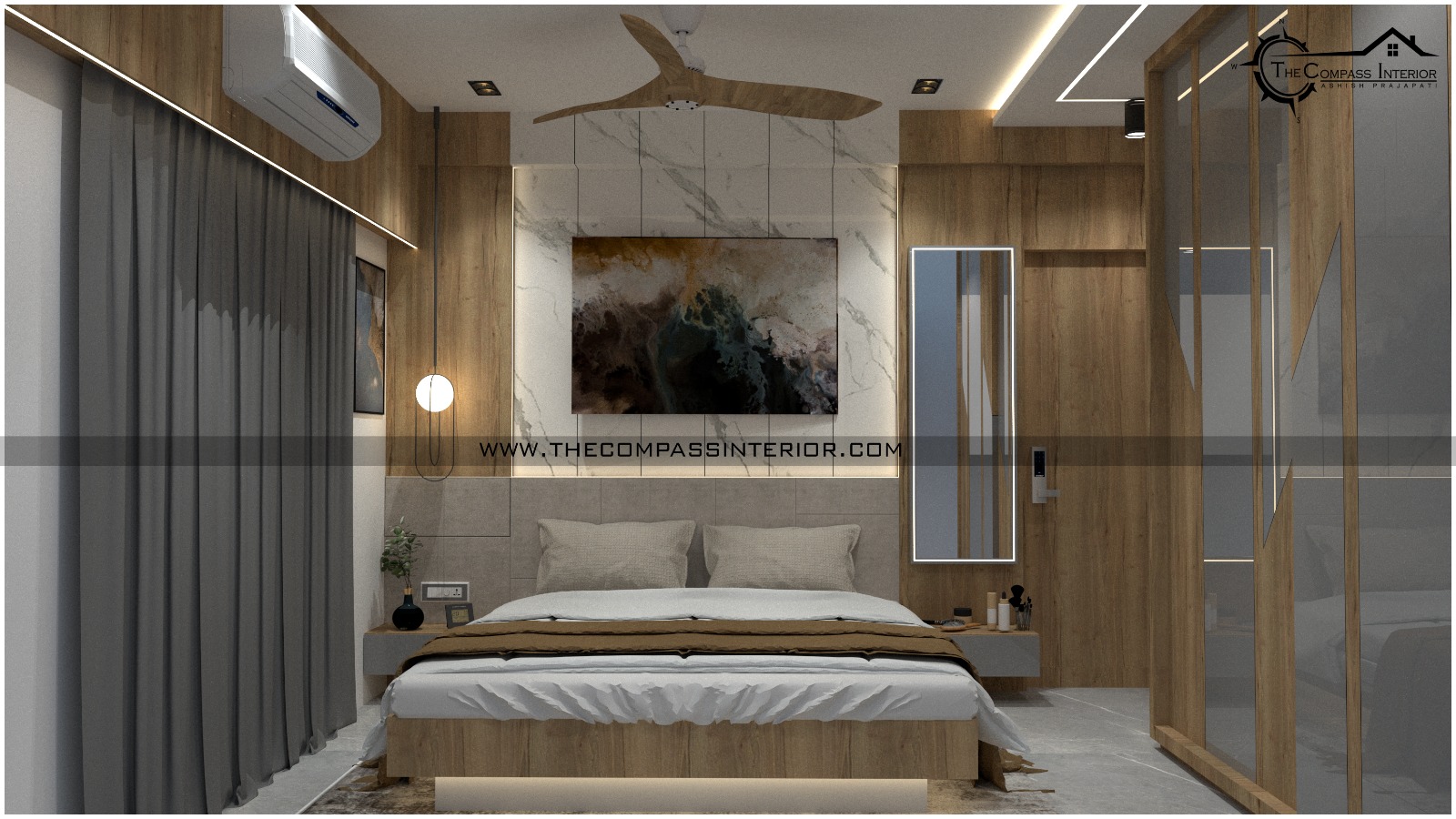 Bedroom Room Interior | The Compass Interior